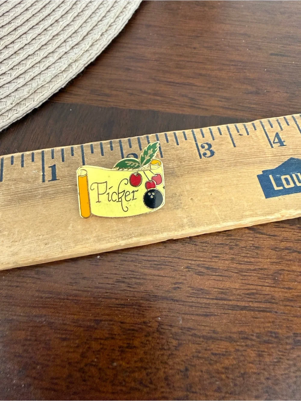 Vintage Picker Brooch
